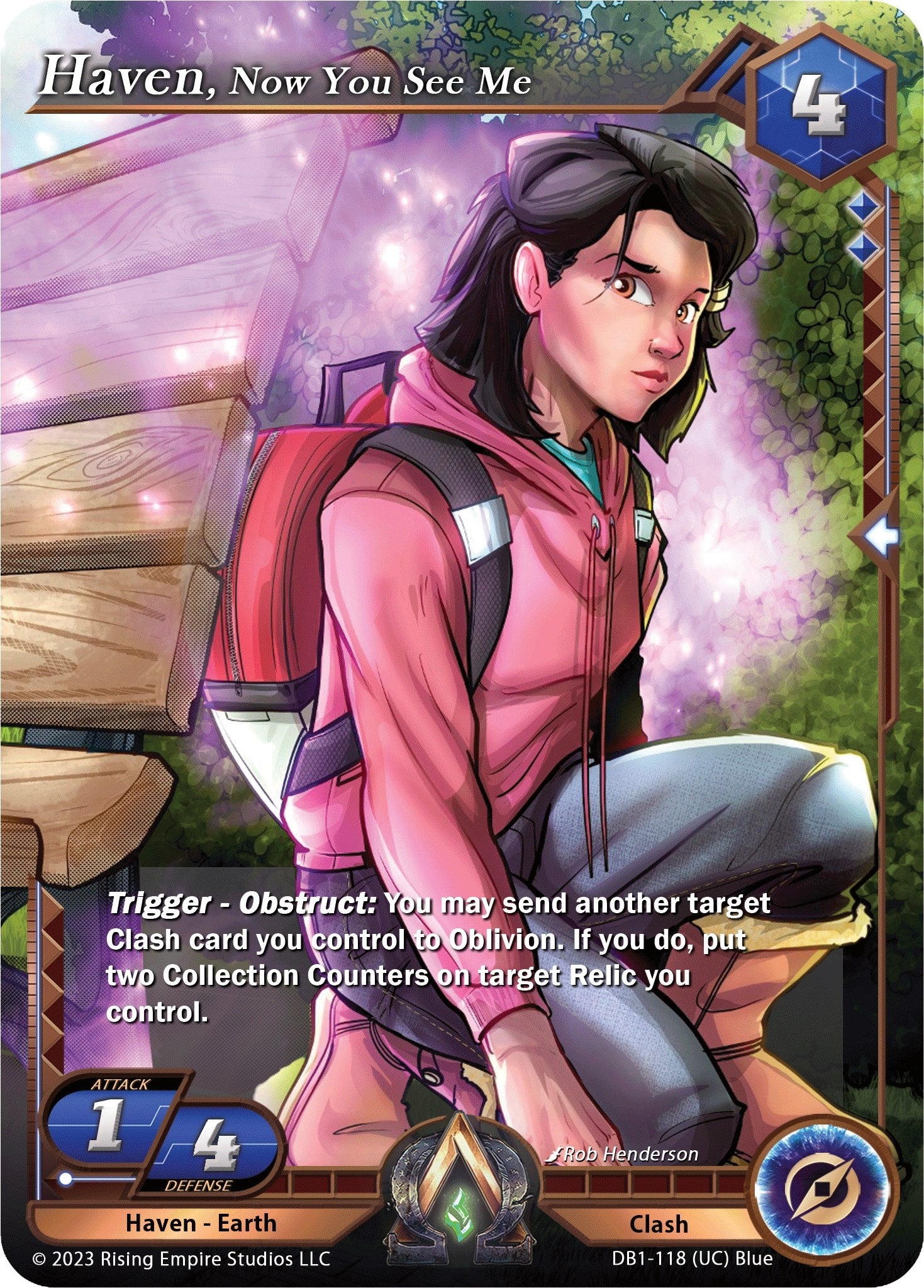 Image for Haven, Now You See Me (Year of the Dragon) (DB1-118) - Alpha Clash