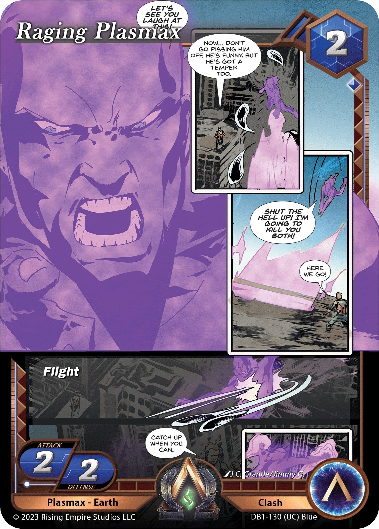 Image for Raging Plasmax (Year of the Dragon) (DB1-130) - Alpha Clash