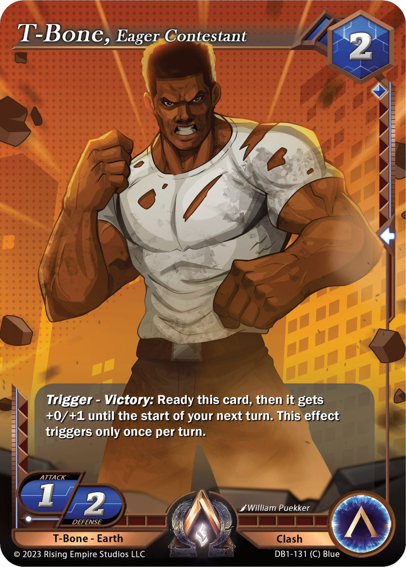 Image for T-Bone, Eager Contestant (Year of the Dragon) (DB1-131) - Alpha Clash