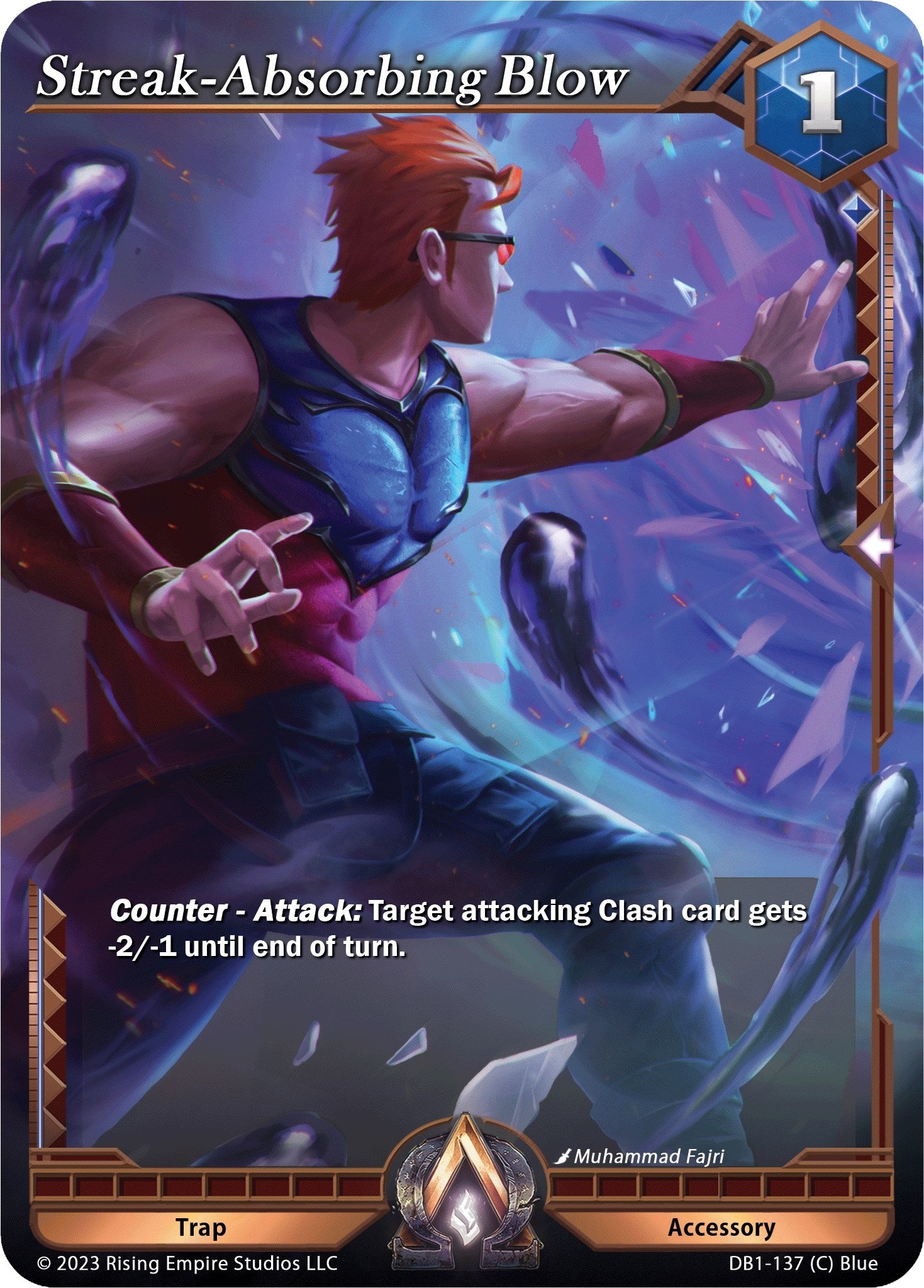 Image for Streak-Absorbing Blow (Year of the Dragon) (DB1-137) - Alpha Clash