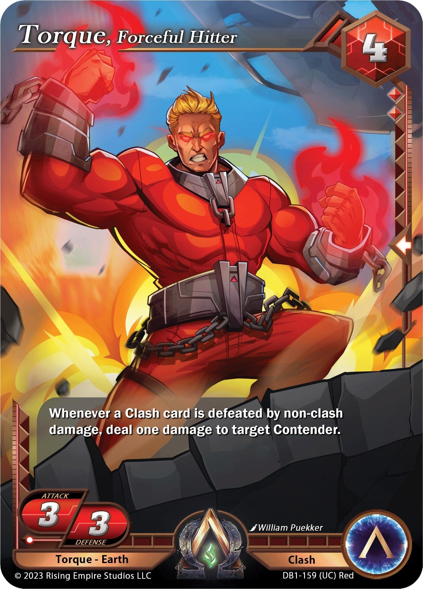 Image for Torque, Forceful Hitter (Year of the Dragon) (DB1-159) - Alpha Clash