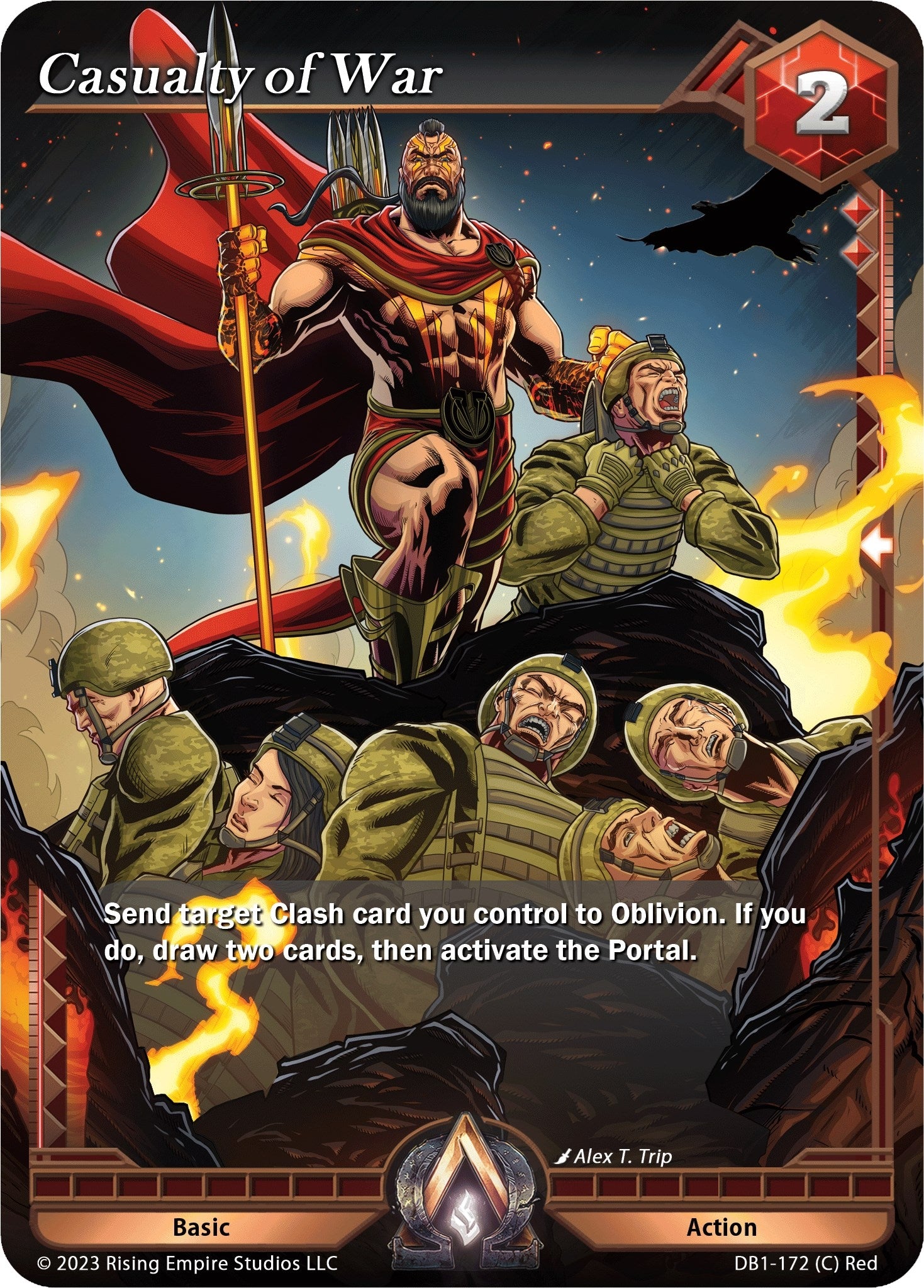 Image for Casualty of War (Year of the Dragon) (DB1-172) - Alpha Clash