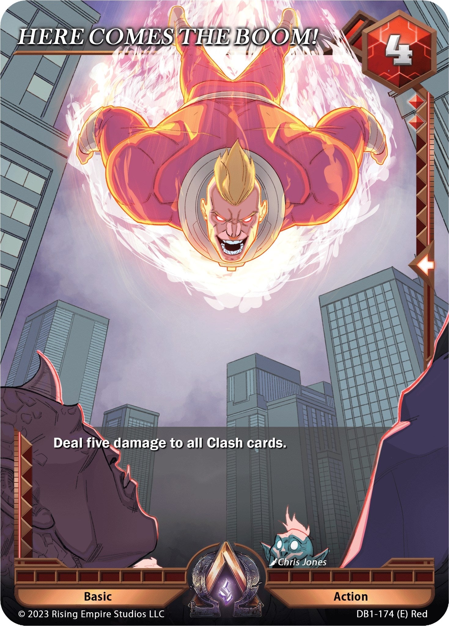 Image for HERE COMES THE BOOM! (Year of the Dragon) (DB1-174) - Alpha Clash