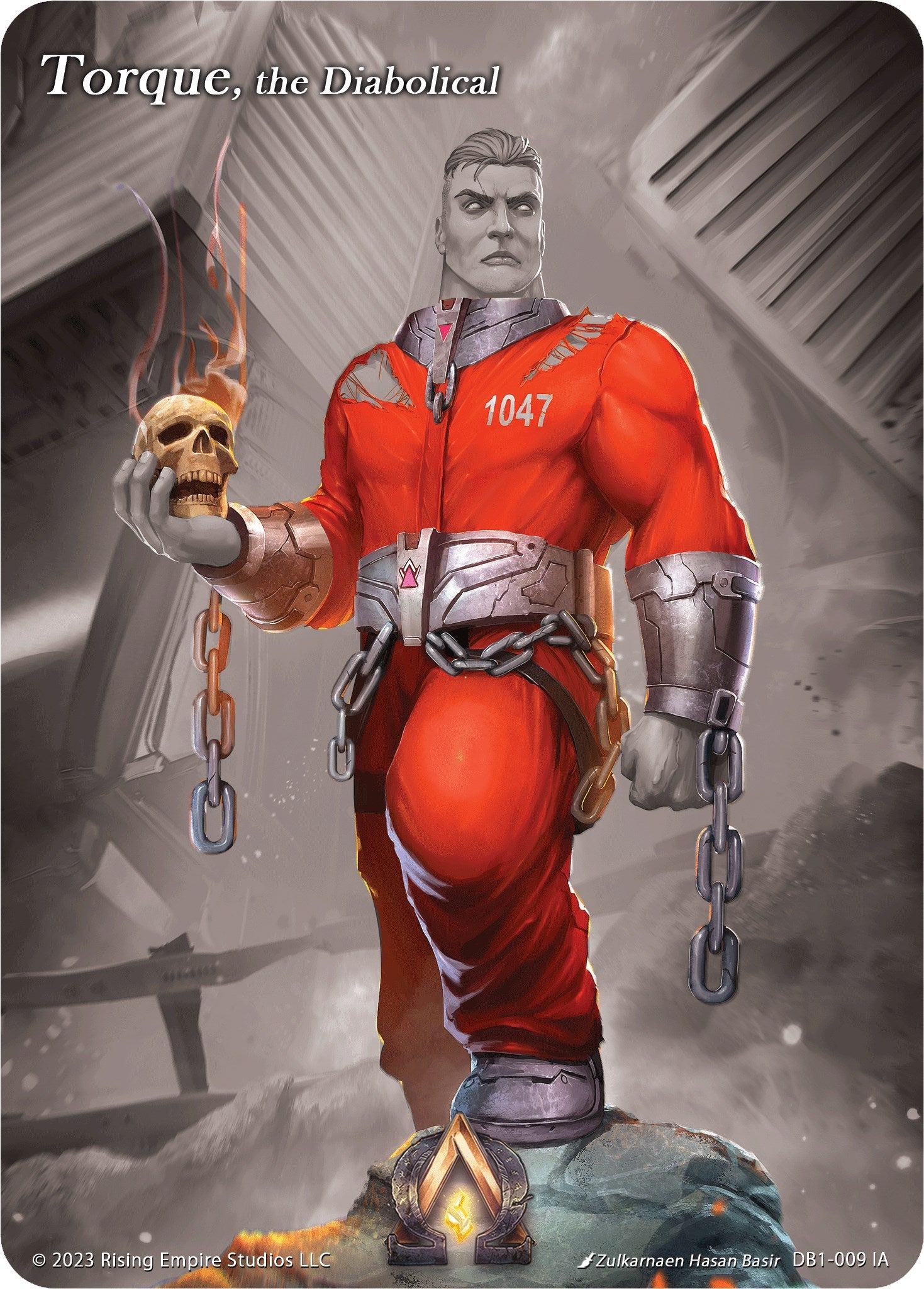 Image for Torque, the Diabolical (Iconic Art) (Year of the Dragon) (DB1-009 IA) - Alpha Clash