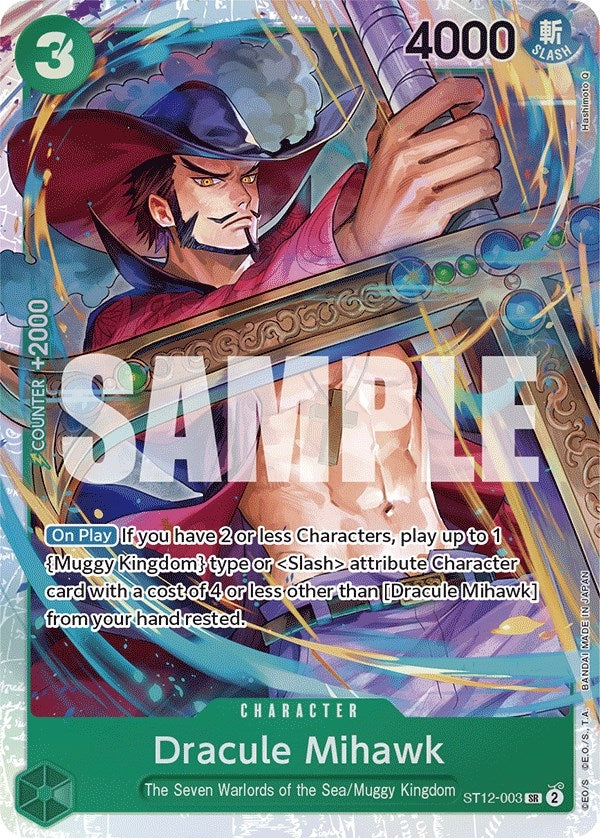 Image for Dracule Mihawk (Starter Deck 12: Zoro and Sanji) (ST12-003) - One Piece Card Game