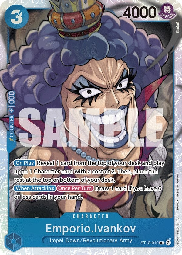 Image for Emporio.Ivankov (Starter Deck 12: Zoro and Sanji) (ST12-010) - One Piece Card Game