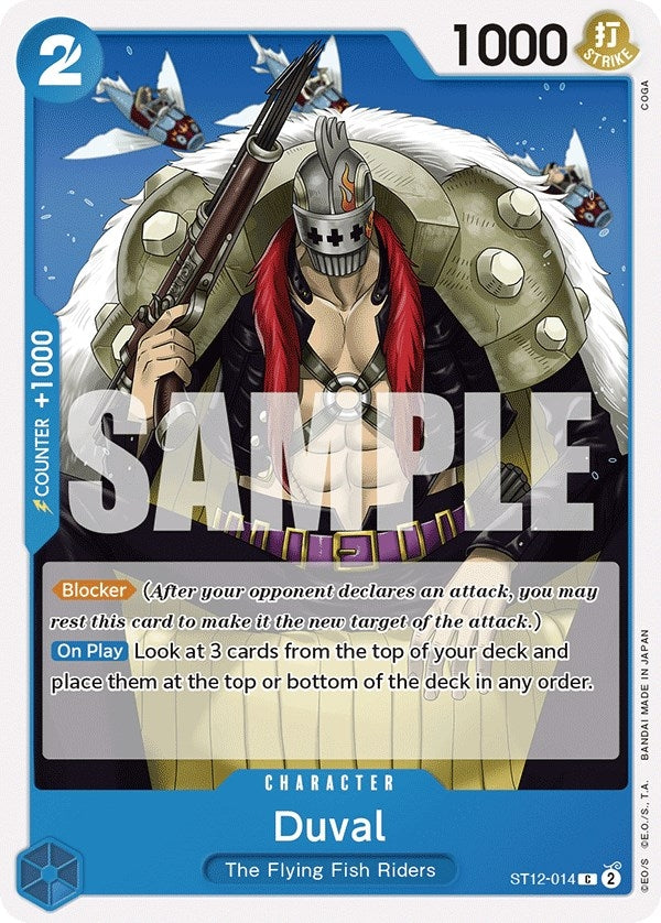 Image for Duval (Starter Deck 12: Zoro and Sanji) (ST12-014) - One Piece Card Game