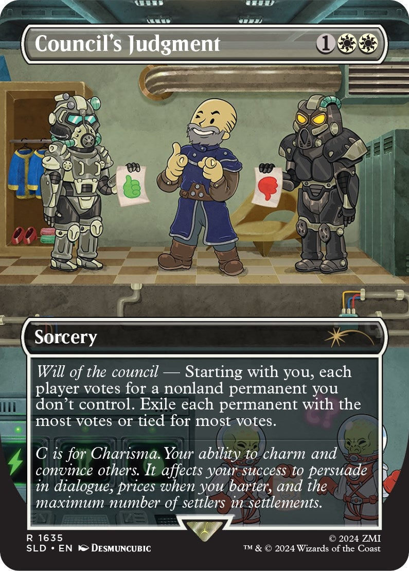 Image for Council's Judgment (Secret Lair Drop Series) (1635) - Magic: The Gathering