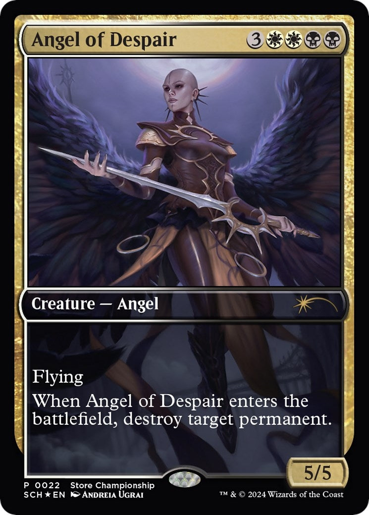 Image for Angel of Despair (Game Day & Store Championship Promos) (22) - Magic: The Gathering