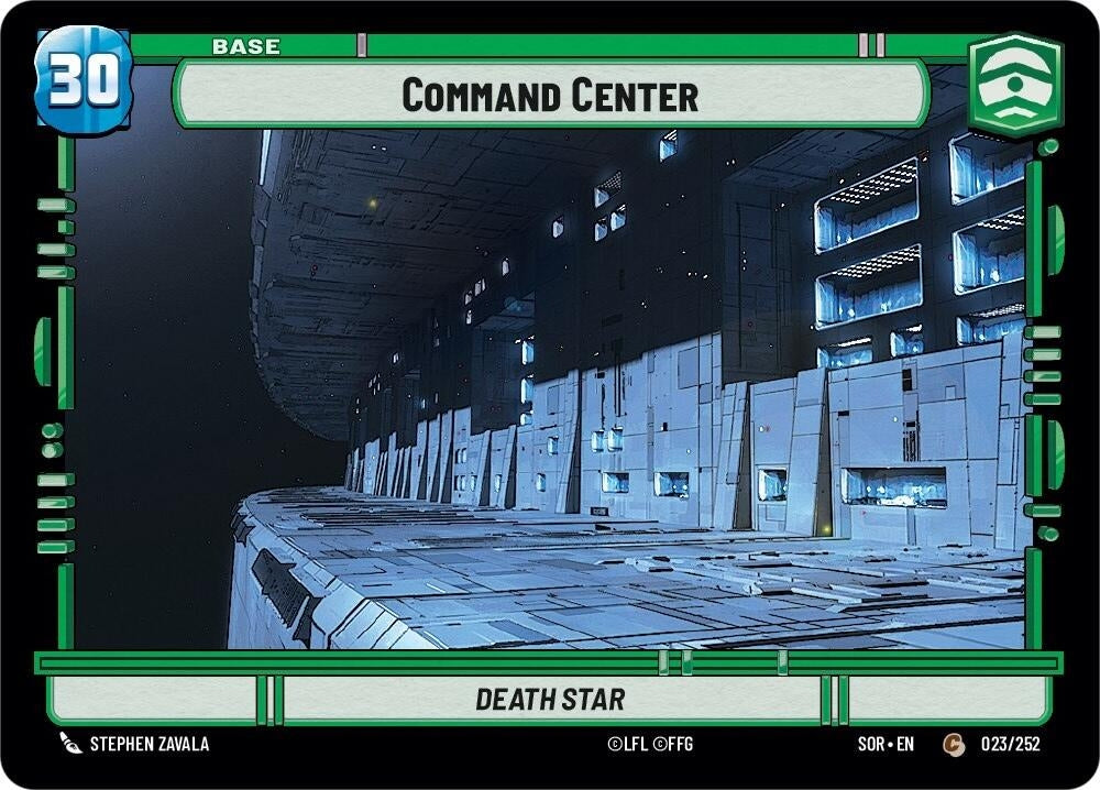 Image for Command Center // Experience (Spark of Rebellion) (23 // T01) - Star Wars: Unlimited