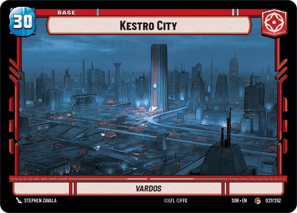 Image for Kestro City // Experience (Spark of Rebellion) (27 // T01) - Star Wars: Unlimited