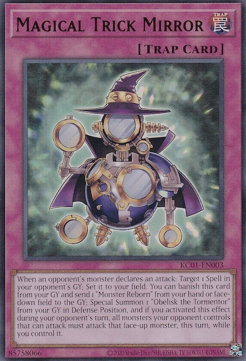 Image for Magical Trick Mirror (25th Anniversary Ultimate Kaiba Set) (KC01-EN003) - YuGiOh