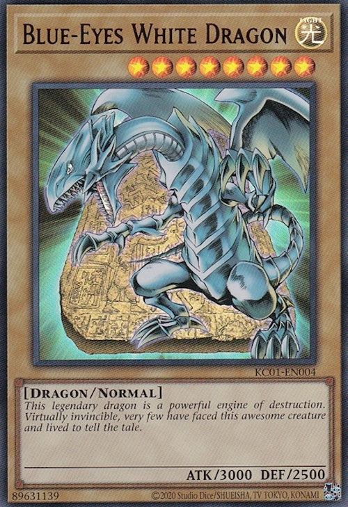 Image for Blue-Eyes White Dragon (UR) (25th Anniversary Ultimate Kaiba Set) (KC01-EN004) - YuGiOh