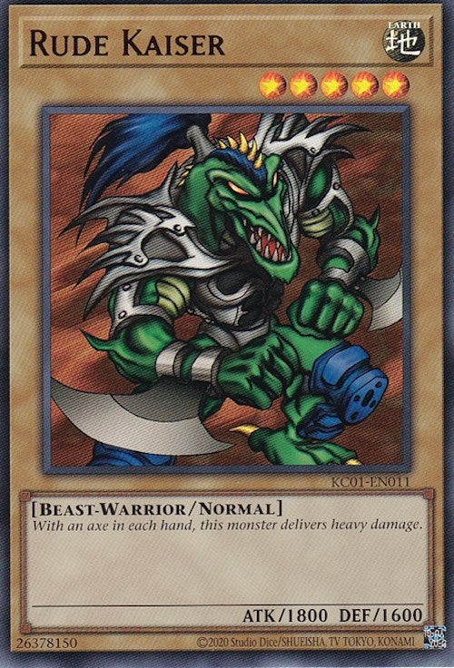 Image for Rude Kaiser (25th Anniversary Ultimate Kaiba Set) (KC01-EN011) - YuGiOh