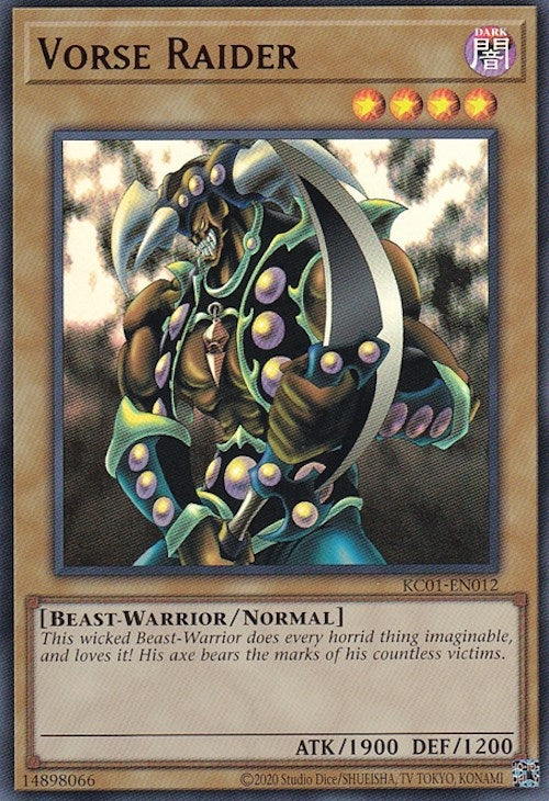 Image for Vorse Raider (25th Anniversary Ultimate Kaiba Set) (KC01-EN012) - YuGiOh