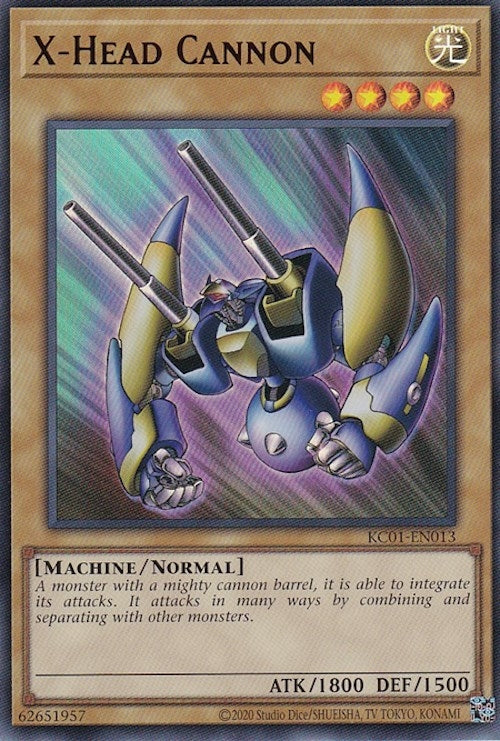 Image for X-Head Cannon (Japanese Artwork) (25th Anniversary Ultimate Kaiba Set) (KC01-EN013) - YuGiOh