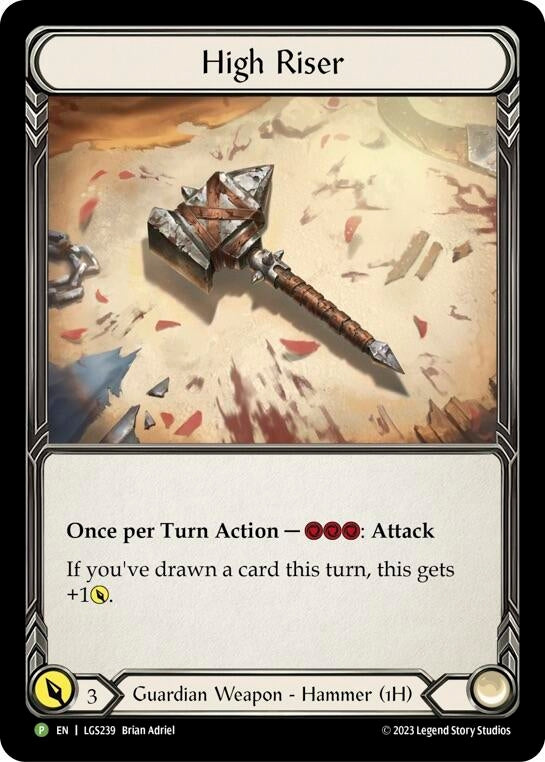 Image for High Riser - LGS239 (Flesh and Blood: Promo Cards) (LGS239) - Flesh and Blood TCG