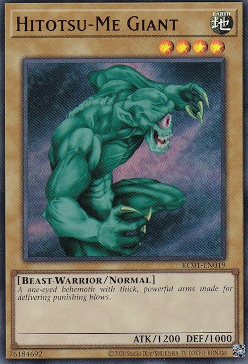 Image for Hitotsu-Me Giant (25th Anniversary Ultimate Kaiba Set) (KC01-EN019) - YuGiOh