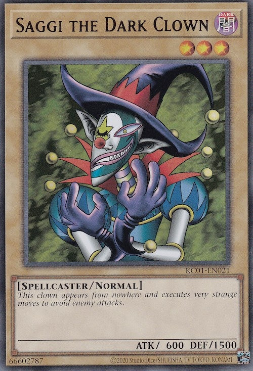 Image for Saggi the Dark Clown (25th Anniversary Ultimate Kaiba Set) (KC01-EN021) - YuGiOh