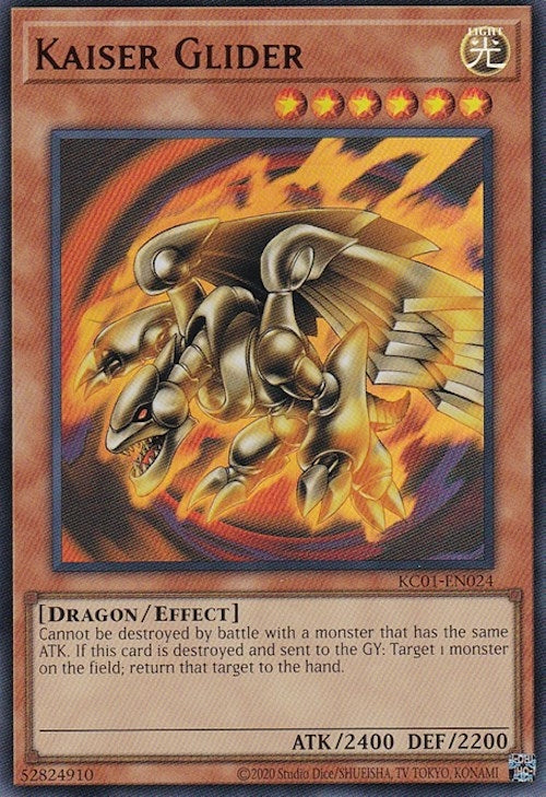 Image for Kaiser Glider (25th Anniversary Ultimate Kaiba Set) (KC01-EN024) - YuGiOh