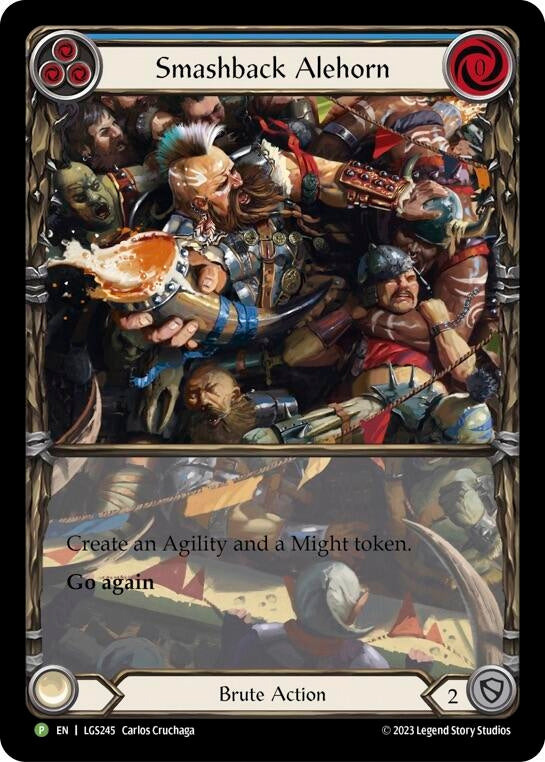 Image for Smashback Alehorn - LGS245 (Flesh and Blood: Promo Cards) (LGS245) - Flesh and Blood TCG