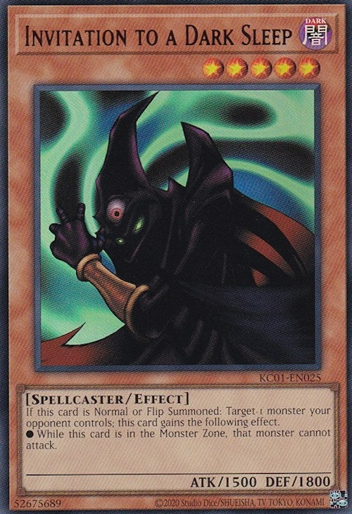 Image for Invitation to a Dark Sleep (25th Anniversary Ultimate Kaiba Set) (KC01-EN025) - YuGiOh