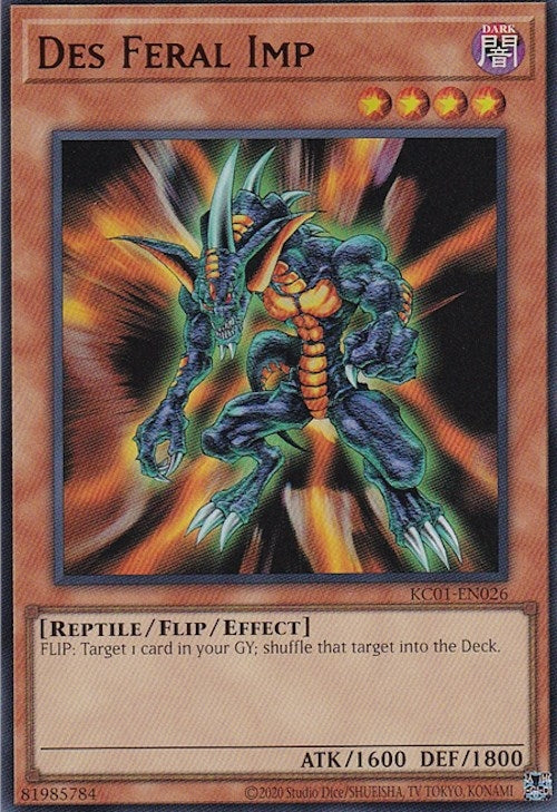 Image for Des Feral Imp (25th Anniversary Ultimate Kaiba Set) (KC01-EN026) - YuGiOh