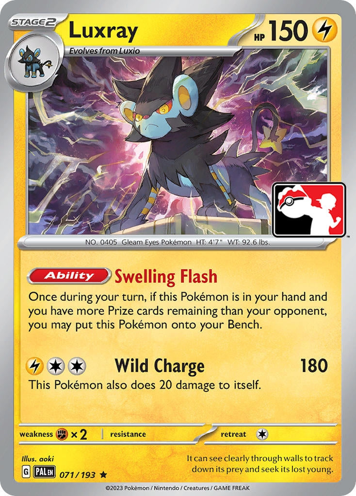 Image for Luxray (Prize Pack Series Cards) (071/193) - Pokemon