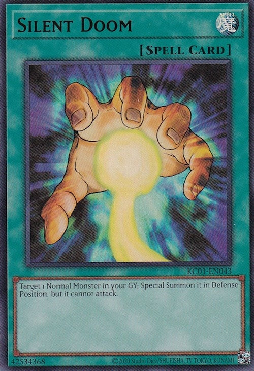 Image for Silent Doom (25th Anniversary Ultimate Kaiba Set) (KC01-EN043) - YuGiOh