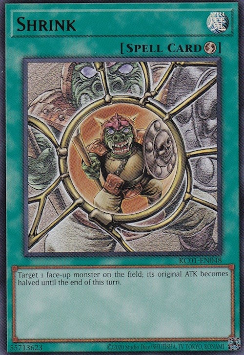 Image for Shrink (25th Anniversary Ultimate Kaiba Set) (KC01-EN048) - YuGiOh