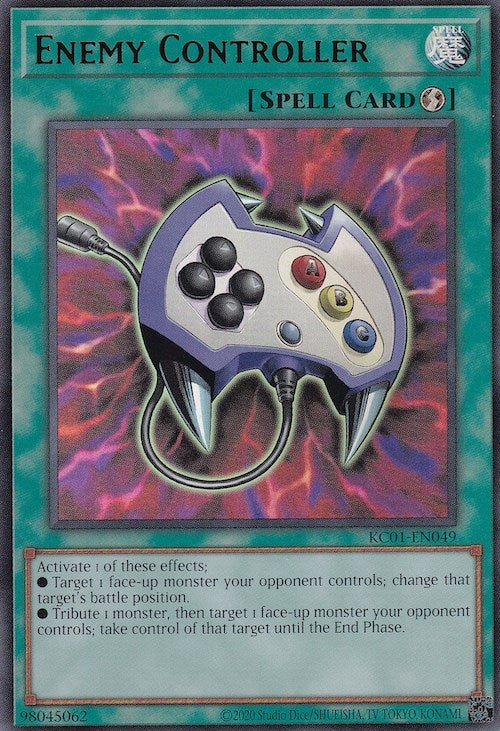 Image for Enemy Controller (25th Anniversary Ultimate Kaiba Set) (KC01-EN049) - YuGiOh