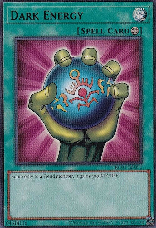 Image for Dark Energy (25th Anniversary Ultimate Kaiba Set) (KC01-EN051) - YuGiOh
