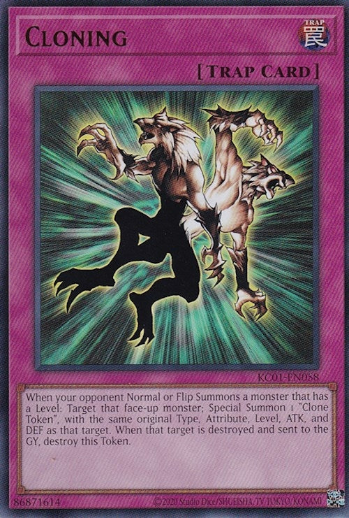 Image for Cloning (25th Anniversary Ultimate Kaiba Set) (KC01-EN058) - YuGiOh