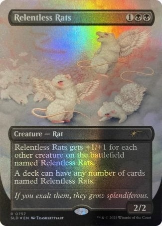 Image for Relentless Rats (757) (Secret Lair Drop Series) (757) - Magic: The Gathering