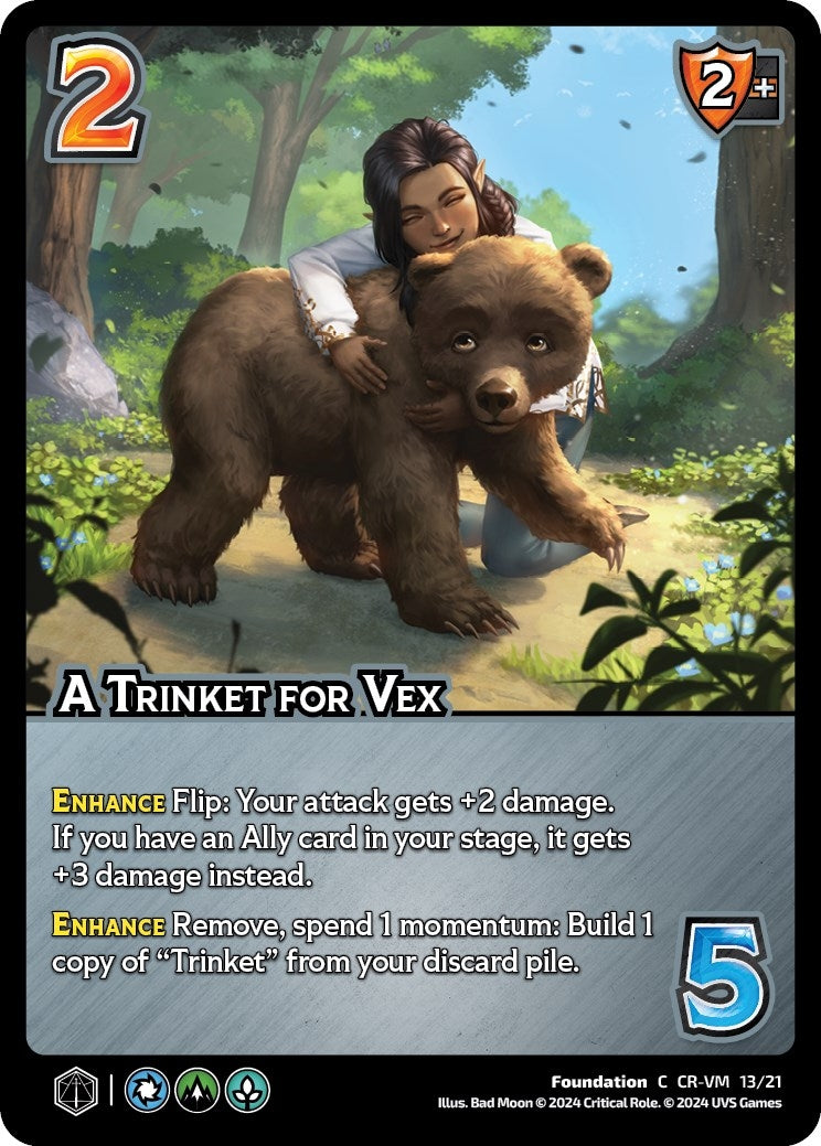 Image for A Trinket for Vex (Challenger Series: Vox Machina and Mighty Nein) (CR-VM 13/21) - UniVersus