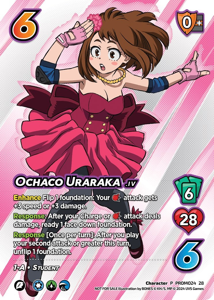 Image for Ochaco Uraraka (Season 1 Local Qualifier Promo) (UniVersus: My Hero Academia Promo Cards) (PROMO24 28) - UniVersus
