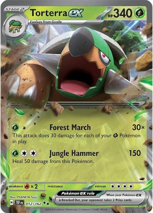 Image for Torterra ex (SV05: Temporal Forces) (012/162) - Pokemon