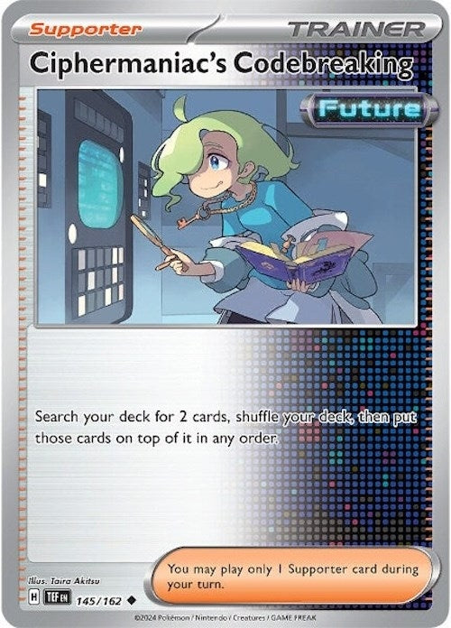 Image for Ciphermaniac's Codebreaking (SV05: Temporal Forces) (145/162) - Pokemon