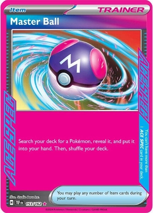 Image for Master Ball (SV05: Temporal Forces) (153/162) - Pokemon