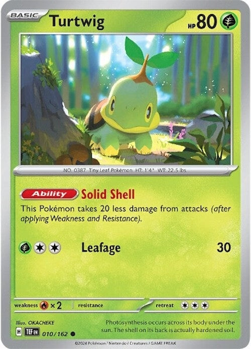 Image for Turtwig (SV05: Temporal Forces) (010/162) - Pokemon