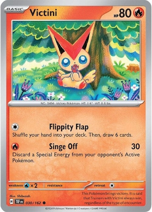 Image for Victini (SV05: Temporal Forces) (030/162) - Pokemon