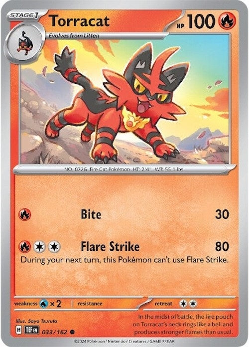 Image for Torracat (SV05: Temporal Forces) (033/162) - Pokemon