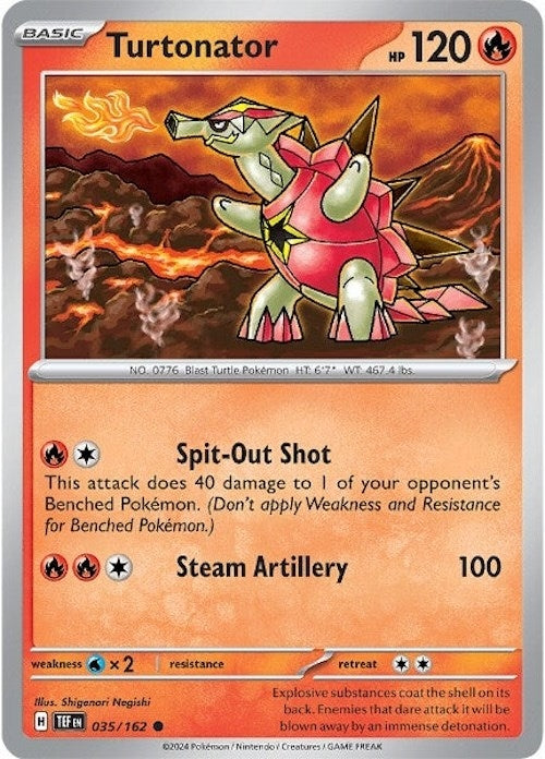 Image for Turtonator (SV05: Temporal Forces) (035/162) - Pokemon