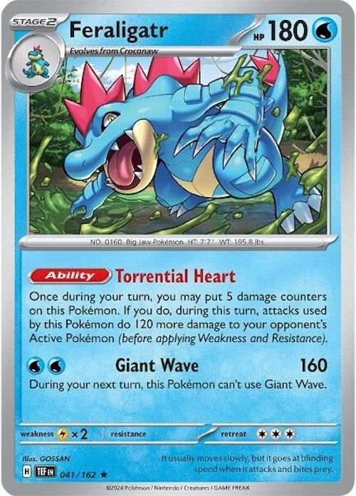 Image for Feraligatr (SV05: Temporal Forces) (041/162) - Pokemon
