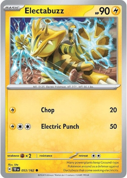 Image for Electabuzz (SV05: Temporal Forces) (053/162) - Pokemon