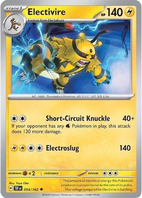 Image for Electivire (SV05: Temporal Forces) (054/162) - Pokemon