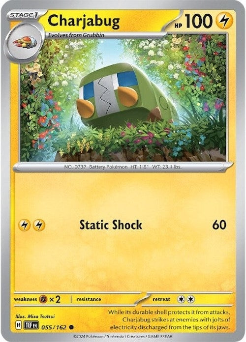 Image for Charjabug (SV05: Temporal Forces) (055/162) - Pokemon