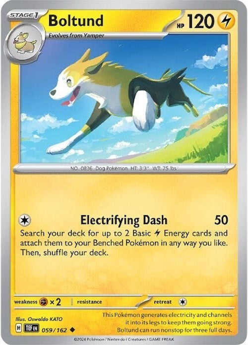 Image for Boltund (SV05: Temporal Forces) (059/162) - Pokemon