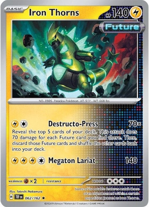 Image for Iron Thorns (SV05: Temporal Forces) (062/162) - Pokemon