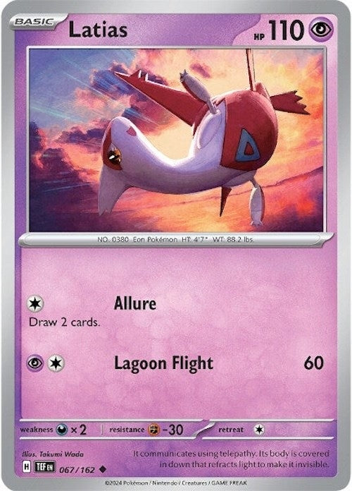 Image for Latias (SV05: Temporal Forces) (067/162) - Pokemon